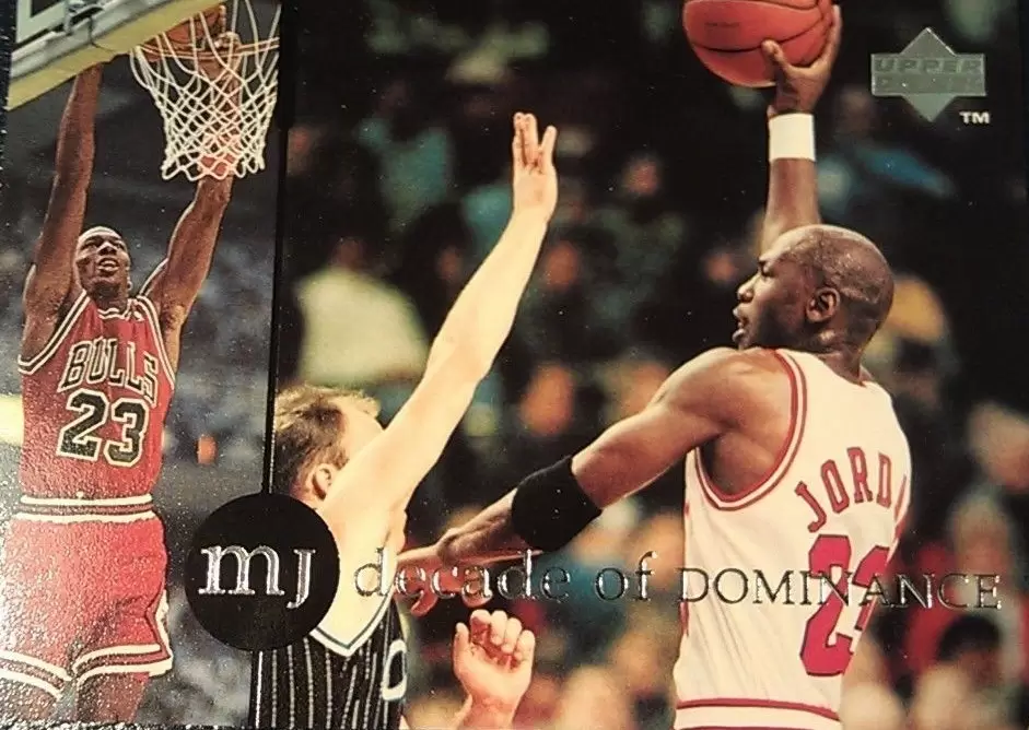 Upper D.E.C.K - NBA Basketball Collector\'s Choice 1994-1995 - MJ Decade of Dominance