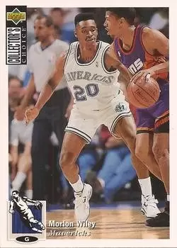 1994-95 Upper D.E.C.K - NBA Basketball Collector\'s Choice - Version French - Morlon Wiley