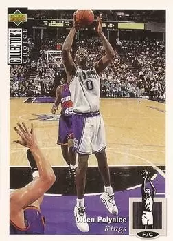 Upper D.E.C.K - NBA Basketball Collector\'s Choice 1994-1995 - Olden Polynice