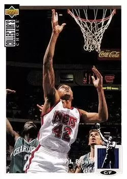 Upper D.E.C.K - NBA Basketball Collector\'s Choice 1994-1995 - P.J. Brown