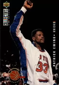 Upper D.E.C.K - NBA Basketball Collector\'s Choice 1994-1995 - Patrick Ewing PROF