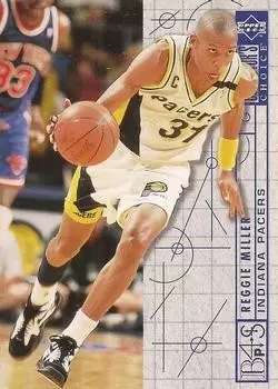 Upper D.E.C.K - NBA Basketball Collector\'s Choice 1994-1995 - Reggie Miller BP