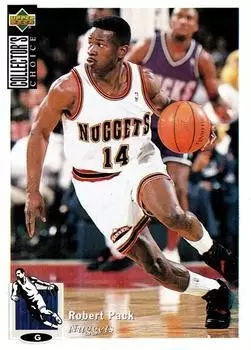 Upper D.E.C.K - NBA Basketball Collector\'s Choice 1994-1995 - Robert Pack