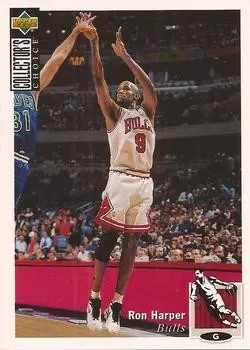 Upper D.E.C.K - NBA Basketball Collector\'s Choice 1994-1995 - Ron Harper