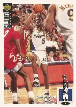 Upper D.E.C.K - NBA Basketball Collector\'s Choice 1994-1995 - Sam Mitchell