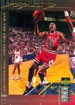 Upper D.E.C.K - NBA Basketball Collector\'s Choice 1994-1995 - Michael Jordan BBH