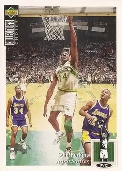 Upper D.E.C.K - NBA Basketball Collector\'s Choice 1994-1995 - Sam Perkins