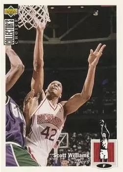 Upper D.E.C.K - NBA Basketball Collector\'s Choice 1994-1995 - Scott Williams