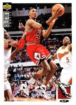 Upper D.E.C.K - NBA Basketball Collector\'s Choice 1994-1995 - Scottie Pippen