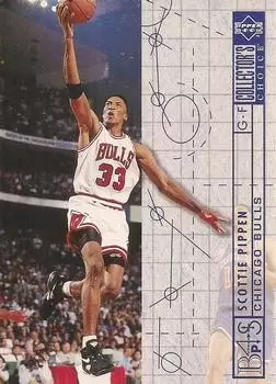 1994-95 Upper D.E.C.K - NBA Basketball Collector\'s Choice - Version French - Scottie Pippen BP