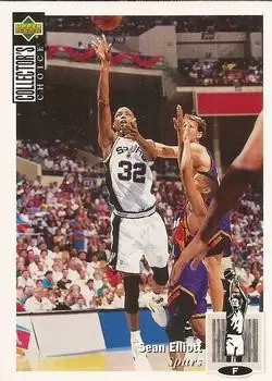 Upper D.E.C.K - NBA Basketball Collector\'s Choice 1994-1995 - Sean Elliott