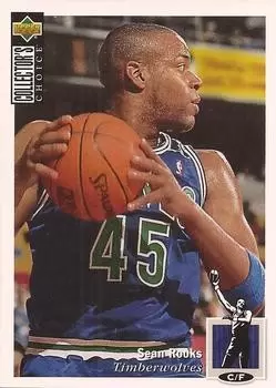 Upper D.E.C.K - NBA Basketball Collector\'s Choice 1994-1995 - Sean Rooks