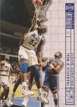 Upper D.E.C.K - NBA Basketball Collector\'s Choice 1994-1995 - Shaquille O\'Neal BP