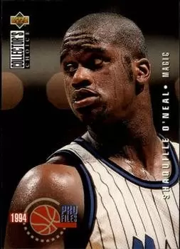 Upper D.E.C.K - NBA Basketball Collector\'s Choice 1994-1995 - Shaquille O\'Neal PROF
