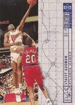 Upper D.E.C.K - NBA Basketball Collector\'s Choice 1994-1995 - Stacey Augmon BP