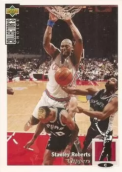 Upper D.E.C.K - NBA Basketball Collector\'s Choice 1994-1995 - Stanley Roberts