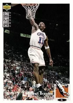 Upper D.E.C.K - NBA Basketball Collector\'s Choice 1994-1995 - Terrell Brandon