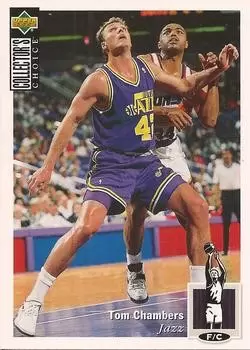 Upper D.E.C.K - NBA Basketball Collector\'s Choice 1994-1995 - Tom Chambers