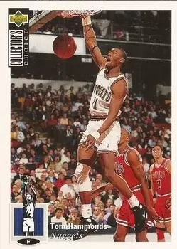 Upper D.E.C.K - NBA Basketball Collector\'s Choice 1994-1995 - Tom Hammonds
