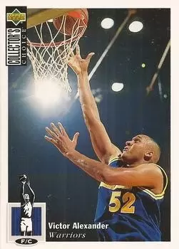 Upper D.E.C.K - NBA Basketball Collector\'s Choice 1994-1995 - Victor Alexander