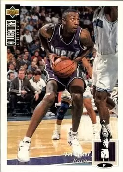 Upper D.E.C.K - NBA Basketball Collector\'s Choice 1994-1995 - Vin Baker