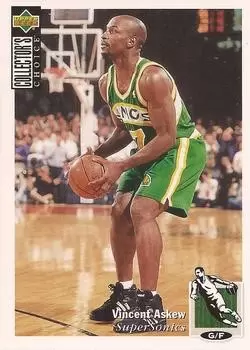 1994-95 Upper D.E.C.K - NBA Basketball Collector\'s Choice - US Version - Vincent Askew