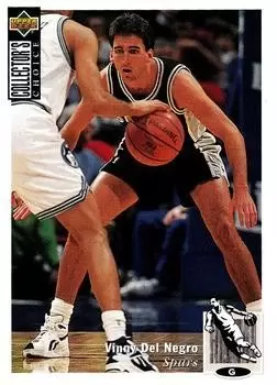 Upper D.E.C.K - NBA Basketball Collector\'s Choice 1994-1995 - Vinny Del Negro