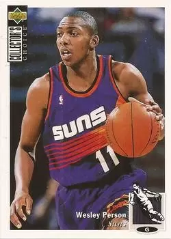 1994-95 Upper D.E.C.K - NBA Basketball Collector\'s Choice - US Version - Wesley Person RC
