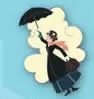 Disney Pins Open Edition - Mary Poppins & Bag