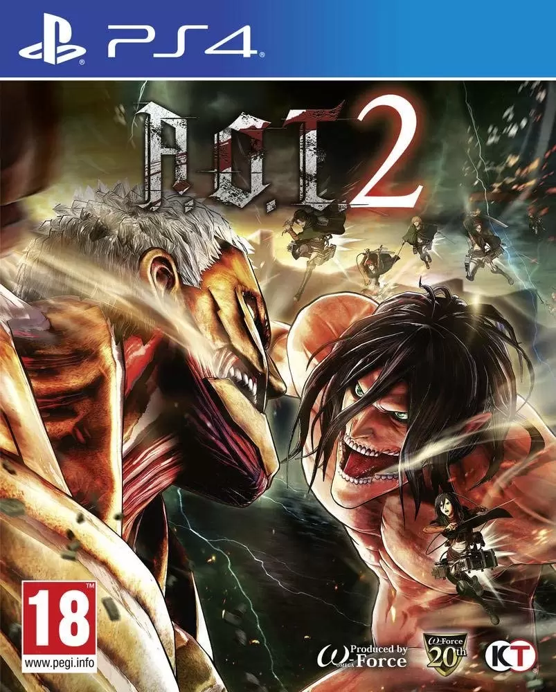 Jeux PS4 - Attack On Titan A.O.T. 2