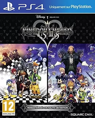 Jeux PS4 - Kingdom Hearts HD 1.5 + 2.5 ReMIX