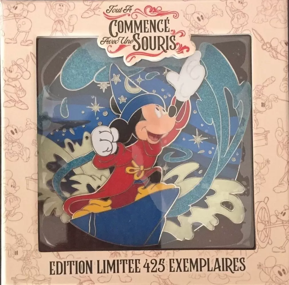 It All Started With A Mouse - DLP - Pin Trading Event - It All Started with a Mouse - Sorcerer Mickey