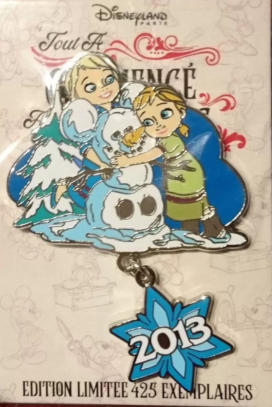 It All Started With A Mouse - DLP - Pin Trading Event - It All Started with a Mouse - Frozen