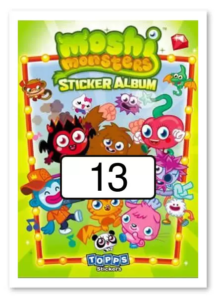 Moshi Monsters - Card n°13