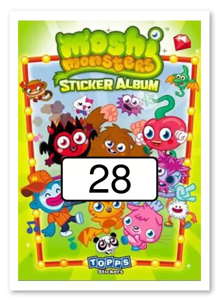 Moshi Monsters - Card n°28