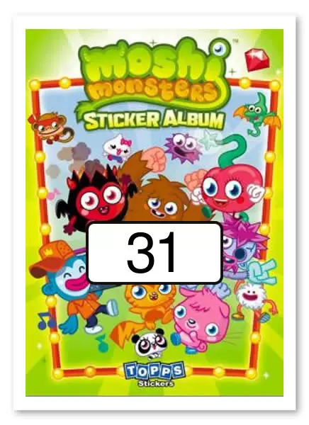 Moshi Monsters - Card n°31