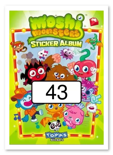 Moshi Monsters - Card n°43