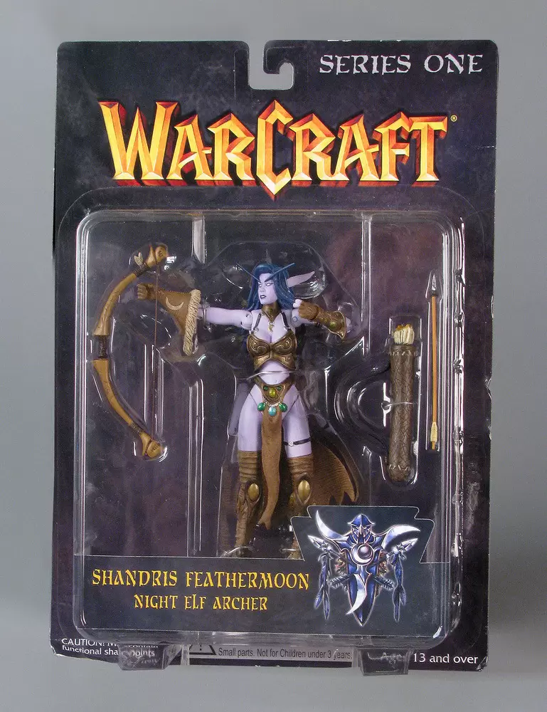 World of Warcraft Action Figures (WOW) - Shandris Feathermoon Night Elf Archer