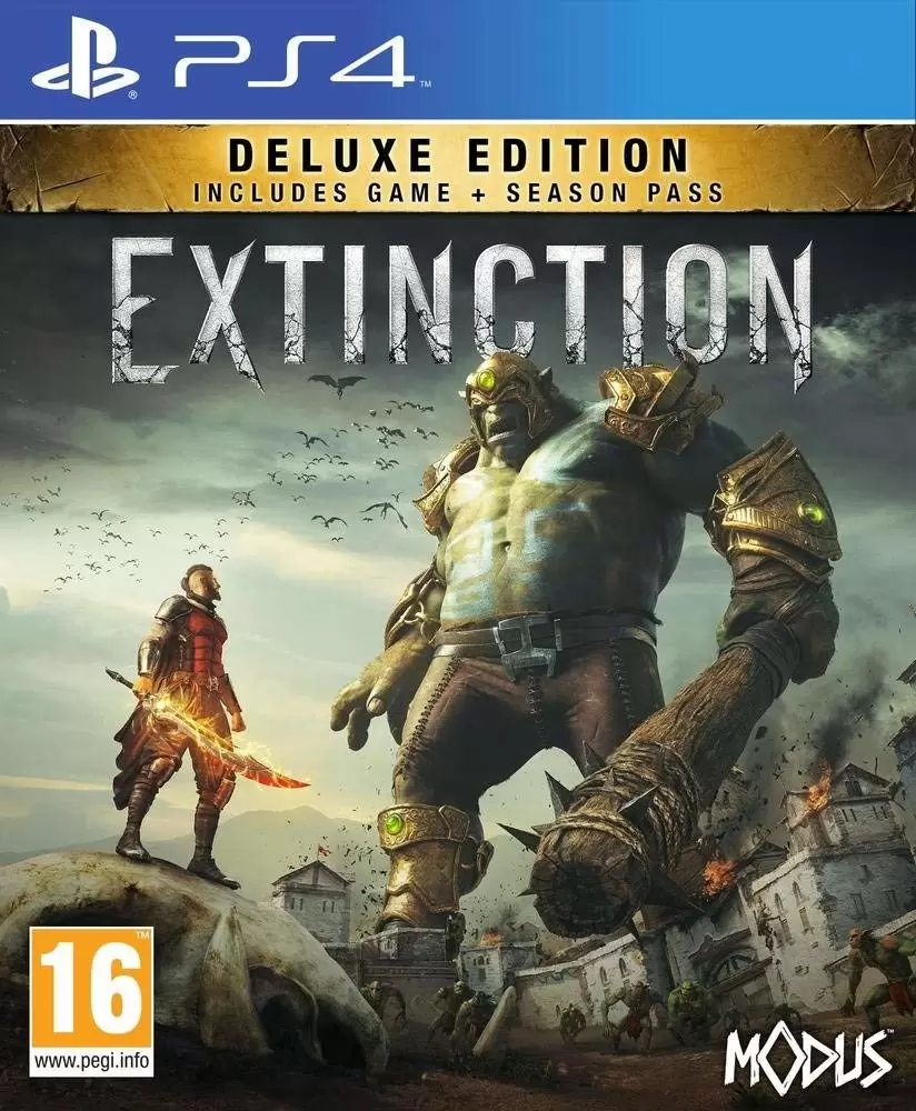 Jeux PS4 - Extinction - Deluxe Edition