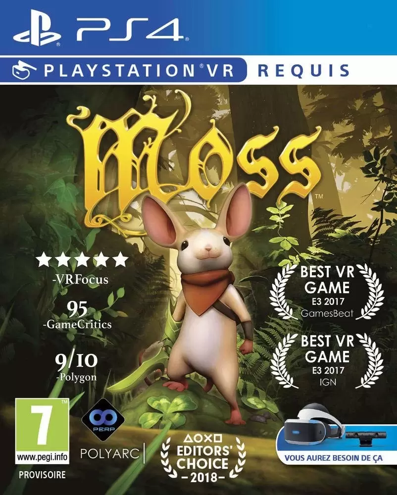 Jeux PS4 - Moss