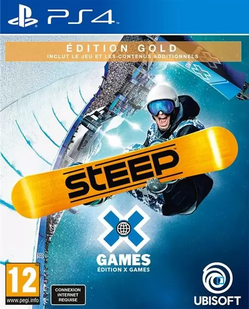 PS4 Games - Steep X-Games - Gold Edition