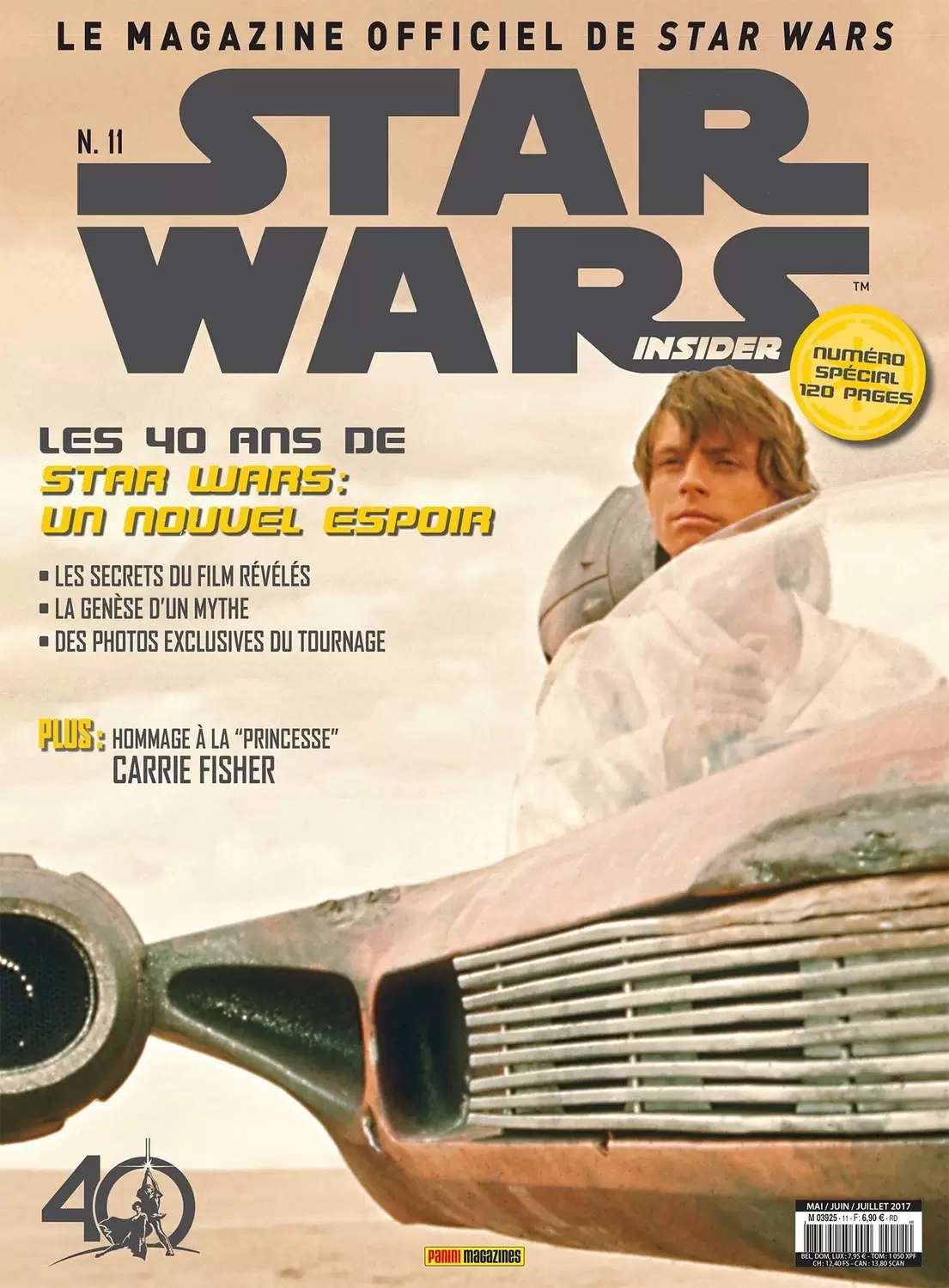 Star Wars Insider - Les 40 ans de Star Wars un nouvel espoir