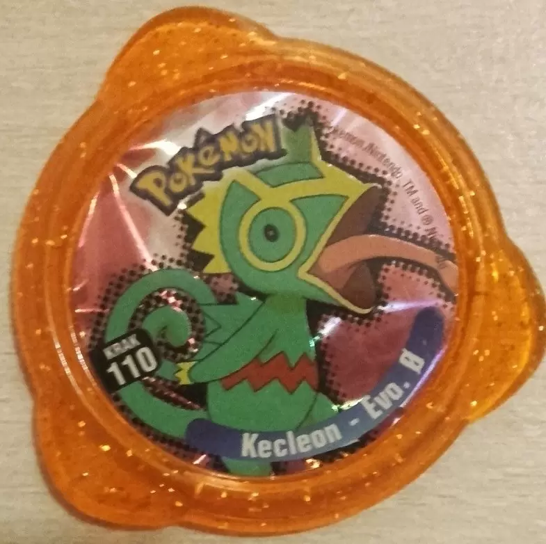 Panini - Kraks Pokémon - Kecleon – Evo Ø Orange