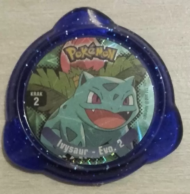 Panini - Kraks Pokémon - Ivysaur – Evo. 2 Blue