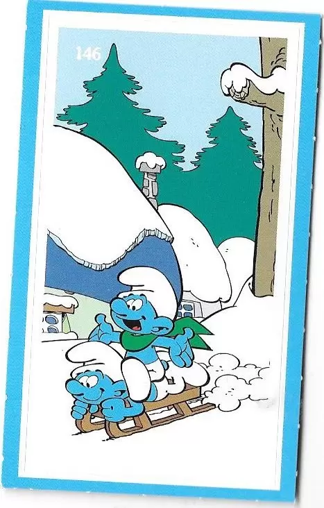 Schtroumpf La Vie (Magasins U) - Sticker\