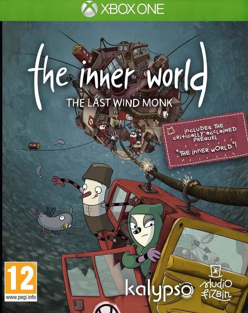 XBOX One Games - The Inner World The Last Wind Monk
