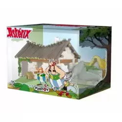 Maison D'Obélix + 2 Figurines