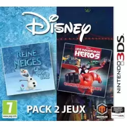 Disney Pack 2 Jeux : La Reine des Neiges : La Quête d'Olaf & Les Nouveaux Héros : Combat dans la Baie