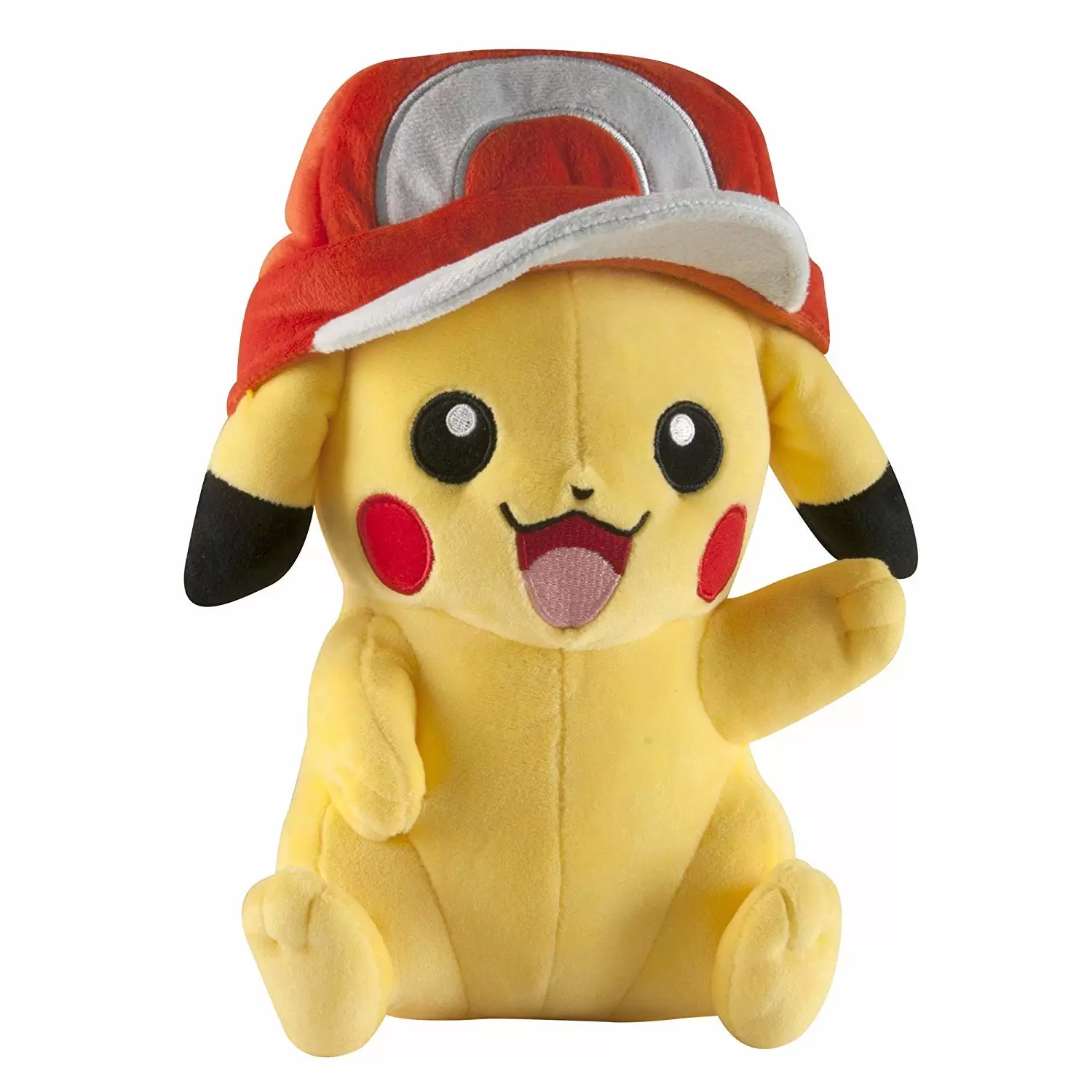 Peluche Pokémon Tomy - Pikachu Avec Casquette