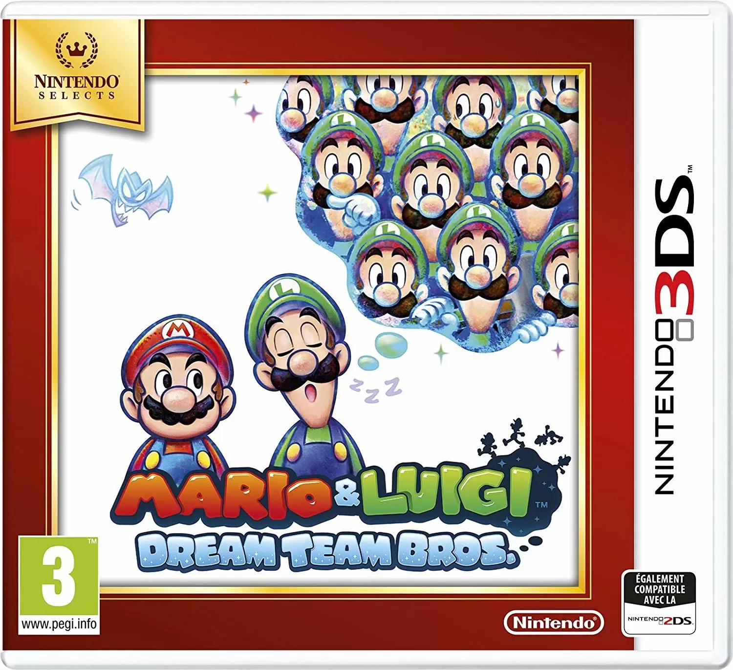 Nintendo 2DS / 3DS Games - Mario & Luigi Dream Team Bros. (Nintendo Selects)